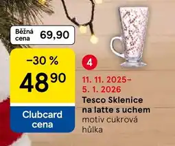 Tesco Tesco Sklenice na latte s uchem nabídka
