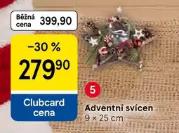 Tesco Adventní svícen nabídka