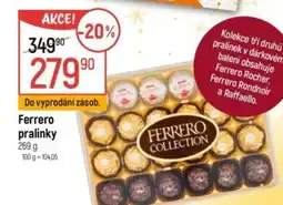 Globus Ferrero pralinky nabídka