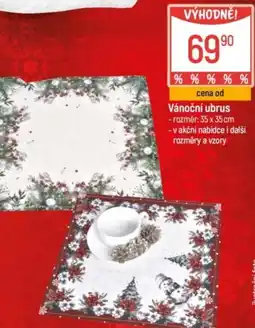 Globus Vánoční ubrus nabídka