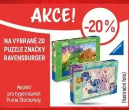 Globus Na vybrané 2d puzzle značky ravensburger nabídka