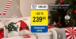 Tesco Dekorační polštář nabídka