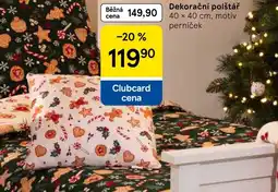 Tesco Dekorační polštář nabídka
