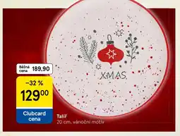 Tesco Talíř nabídka