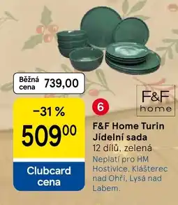 Tesco F&F Home Turin Jídelní sada nabídka