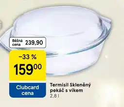 Tesco Termisil Skleněný pekáč s víkem nabídka
