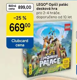 Tesco LEGO® Opičí palác desková hra nabídka