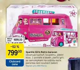 Tesco Sparkle Girlz Retro karavan nabídka