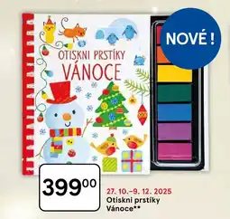 Tesco Otiskni prstíky Vánoce nabídka
