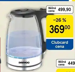 Tesco Daewoo DEK-1413 Elektrická skleněná konvice nabídka