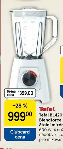 Tesco Tefal BL420131 Blendforce Stolní mixér nabídka