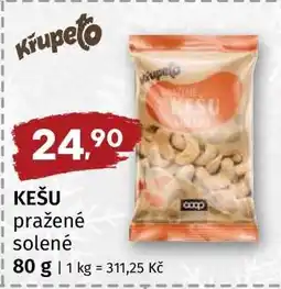 Terno Kešu pražené solené nabídka