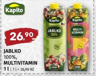 Terno KAPITO JABLKO 100%, MULTIVITAMIN nabídka