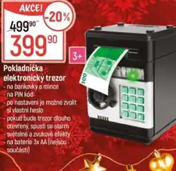 Globus Pokladnička elektronický trezor nabídka