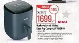 Globus Tefal Horkovzdušná fritéza Easy Fry Compact EY145B10 nabídka