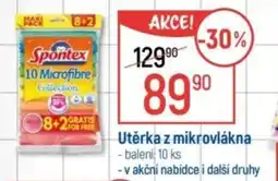 Globus Spontex Utěrka z mikrovlákna nabídka
