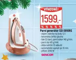 Globus SENCOR Parní generátor SSI 0910RS nabídka