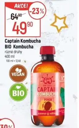 Globus Captain Kombucha BIO Kombucha nabídka