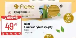 Globus Freee Kukuřično rýžové špagety nabídka