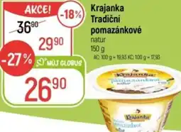 Globus Krajanka Tradiční pomazánkové nabídka