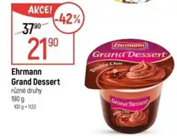 Globus Ehrmann Grand Dessert nabídka