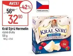 Globus Král Sýrů Hermelín nabídka