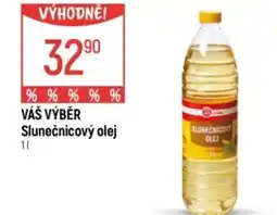 Globus VÁŠ VÝBĚR Slunečnicový olej nabídka