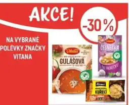 Globus Na vybrané polévky značky Vitana nabídka