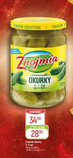 Globus Znojmia Okurky 5-7 cm nabídka