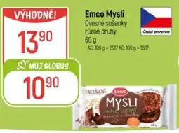 Globus Emco Mysli Ovesné sušenky nabídka