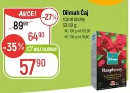 Globus Dilmah Čaj nabídka