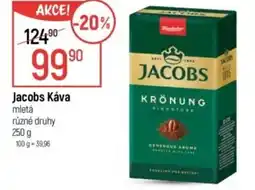 Globus Jacobs Káva mletá nabídka