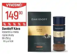Globus Davidoff Káva nabídka