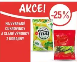 Globus Na vybrané cukrovinky a slané výrobky z ukrajiny nabídka