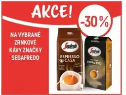 Globus Na vybrané zrnkové kávy značky Segafredo nabídka