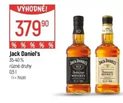 Globus Jack Daniel's nabídka