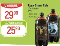 Globus Royal Crown Cola nabídka
