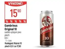 Globus Gambrinus Original 10 nabídka