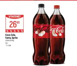 Globus Coca-Cola, Fanta, Sprite nabídka