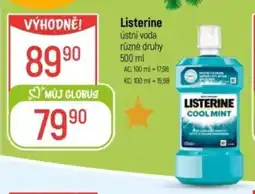 Globus Listerine Ústní voda nabídka