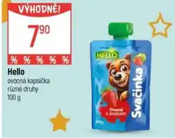 Globus Hello ovocná kapsička nabídka