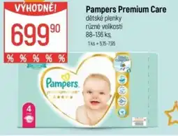 Globus Pampers Premium Care nabídka