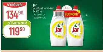 Globus Jar prostředek na nádobí nabídka
