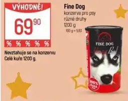 Globus Fine Dog konzerva pro psy nabídka