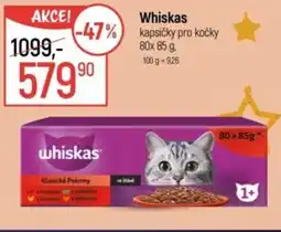 Globus Whiskas kapsičky pro kočky nabídka