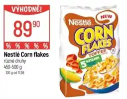 Globus Nestlé Corn flakes nabídka