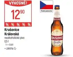 Globus Krušovice Královské nabídka