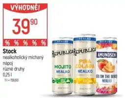 Globus Stock nealkoholický míchaný nápoj nabídka