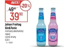 Globus Johan Freitag Gin&Tonic nabídka