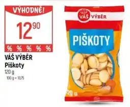 Globus VÁŠ VÝBĚR Piškoty nabídka